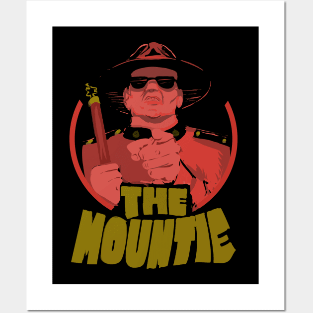 The Mountie Wall Art by Ace13creations